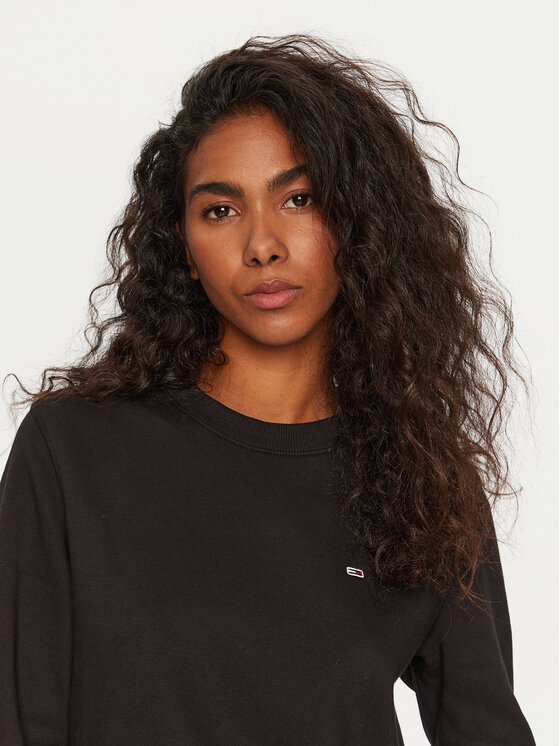 Tommy Jeans Tommy Jeans Felpa DW0DW19959 Nero Regular Fit