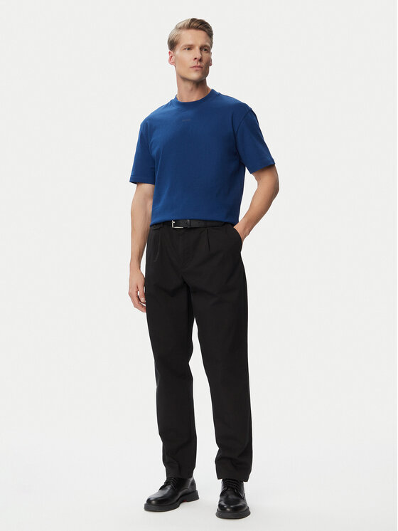 HUGO HUGO T-Shirt Dapolino 50488330 Blau Regular Fit