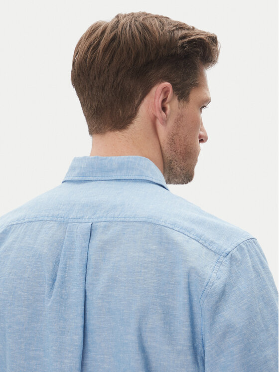 Wrangler Wrangler Риза 1 Pkt 112362731 Светлосиньо Regular Fit