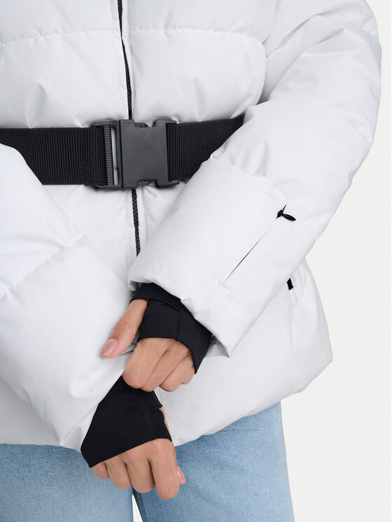ONLY ONLY Μπουφάν χειμωνιάτικο Harper 15352040 Λευκό Regular Fit