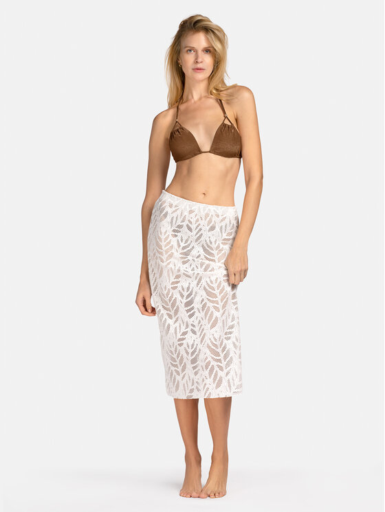 Miss Lou Miss Lou Bikini pezzo sopra G-LG2-BR Marrone