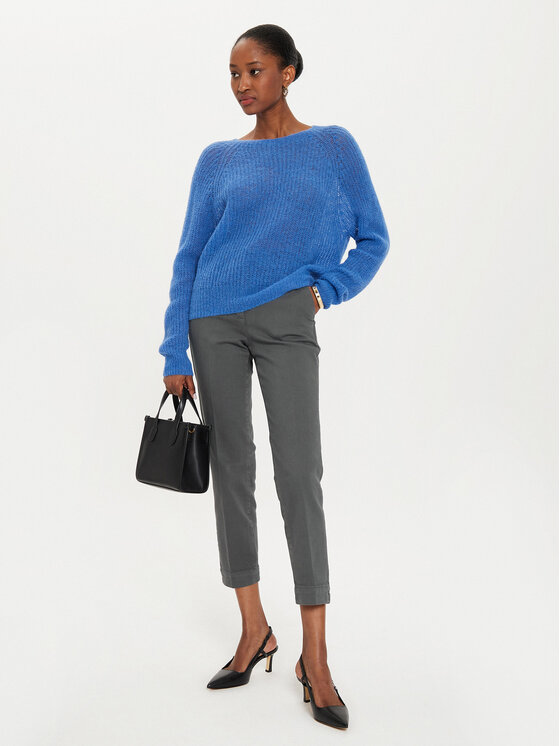 Marella Marella Pantaloni chino 2423136064 Grigio Regular Fit