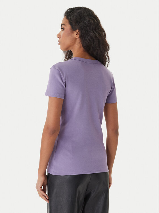 HUGO HUGO Tričko Easy 50523924 Fialová Slim Fit