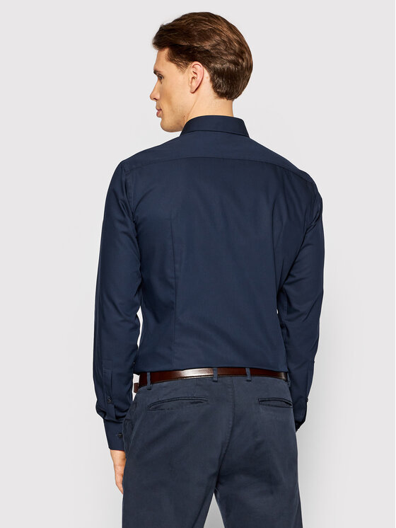 HUGO Hugo Cămașă C-Jenno 50289499 Bleumarin Slim Fit
