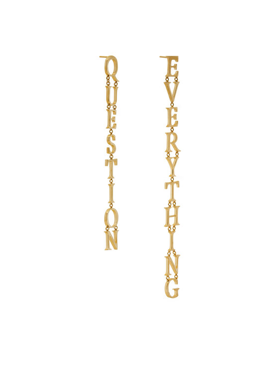 Off-White Orecchini OWOD203S23MET0017600 Oro, taglia : NOSIZE