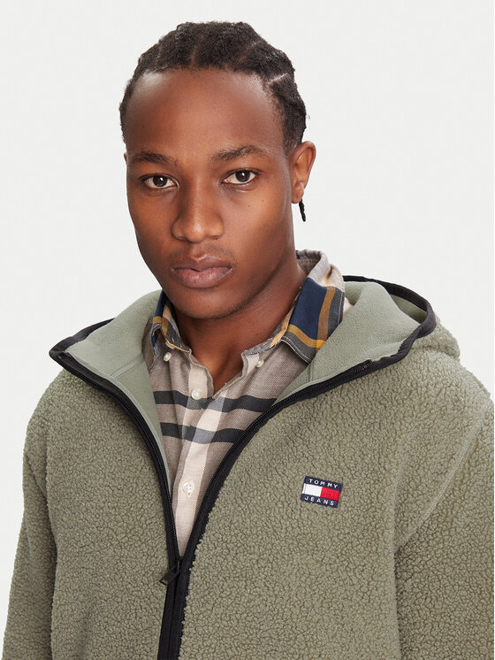 Tommy Jeans Tommy Jeans Felpa DM0DM19224 Verde Regular Fit