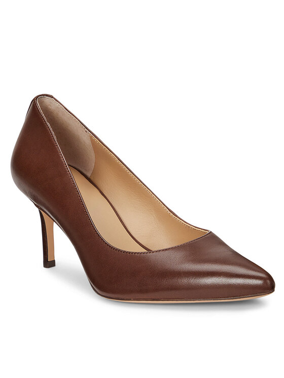 LAUREN RALPH LAUREN Lauren Ralph Lauren Čevlji z visoko peto 802942577001 Rjava