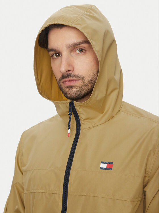 Tommy Jeans Tommy Jeans Wiatrówka Chicago DM0DM20204 Beżowy Regular Fit