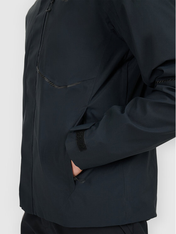 4F 4F Kurtka wielofunkcyjna HALNY Czarny Regular Fit