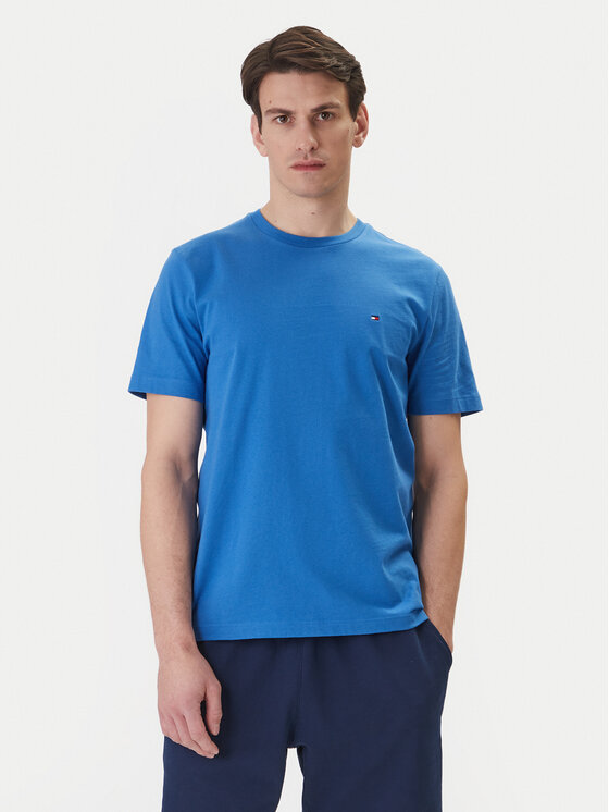 Tommy Hilfiger Tommy Hilfiger T-särk Ess Seasonal MW0MW39995 Sinine Regular Fit