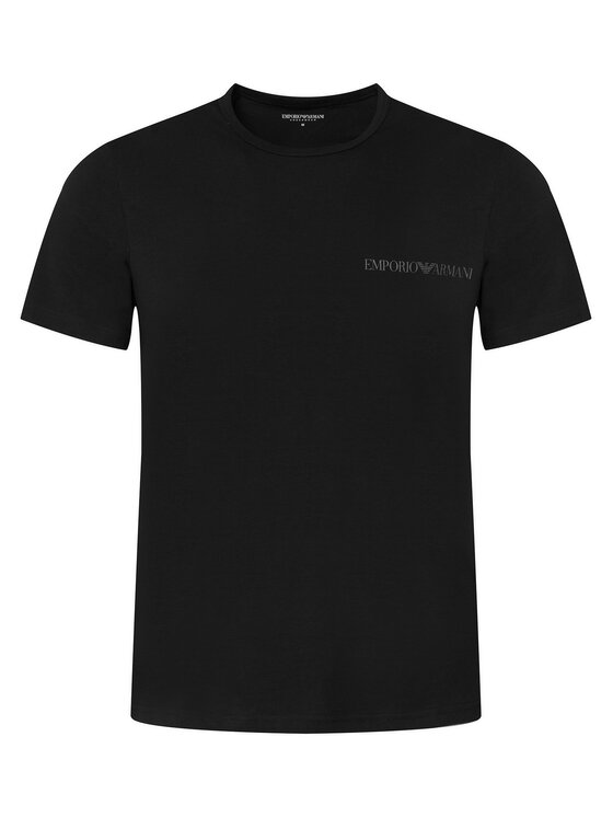 Emporio Armani Underwear Emporio Armani Underwear Súprava tričiek EM000391 AF10779 MC108 Čierna Regular Fit