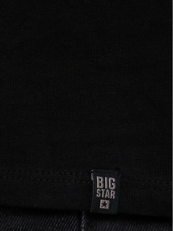 BIG STAR BIG STAR T-Shirt BASIC Czarny Basic Fit
