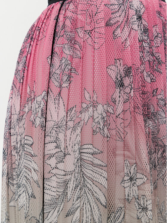 Liu Jo Liu Jo Спідниця в складку TA4228 J4660 Рожевий Regular Fit