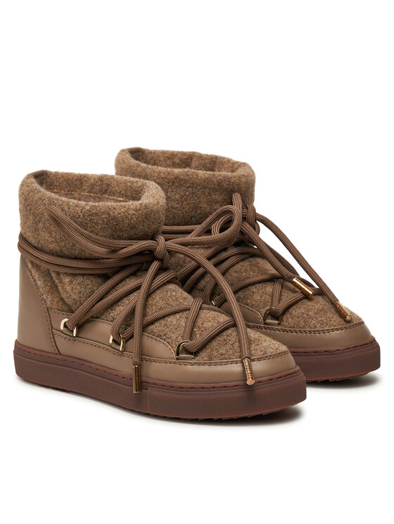 Inuikii Inuikii Škornji za sneg Felt 75202-054 Rjava