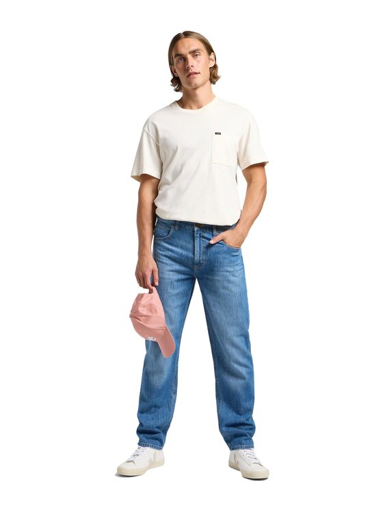 Lee Lee Jeansy OSCAR Niebieski Loose Fit