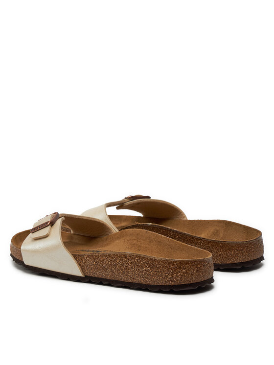 Birkenstock Birkenstock Klapki Madrid 0940153 Beżowy