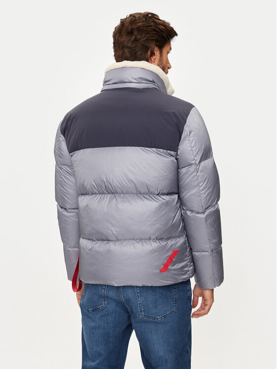 AFTER LABEL AFTER LABEL Пухено яке Katalla A00040 Сив Regular Fit