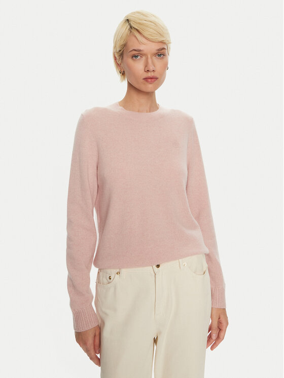 Tommy Hilfiger Tommy Hilfiger Sweater WW0WW43202 Rózsaszín Regular Fit
