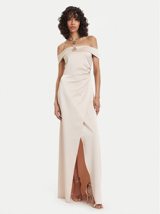 ACCESS FASHION ACCESS FASHION Večerní šaty 63-3436-322 Zlatá Regular Fit