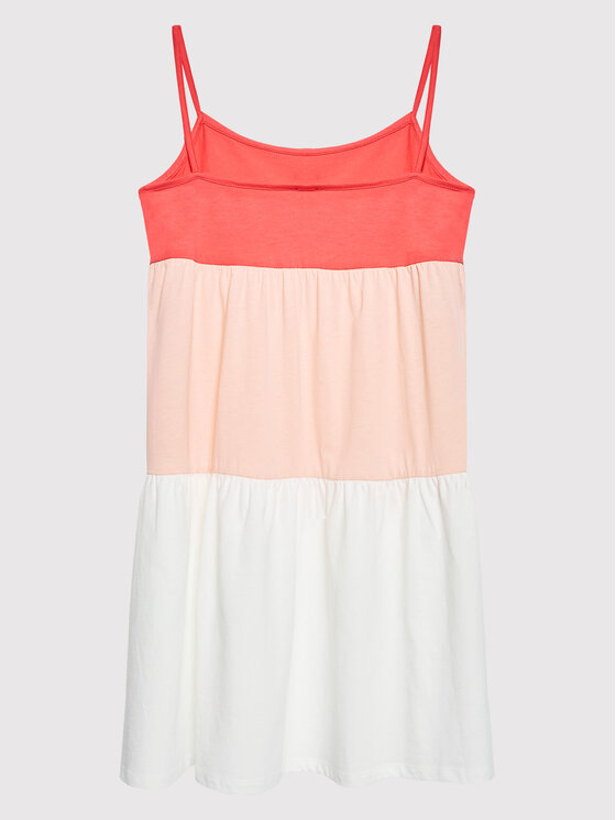 United Colors Of Benetton United Colors Of Benetton Sukienka letnia 30960V004 Kolorowy Relaxed Fit
