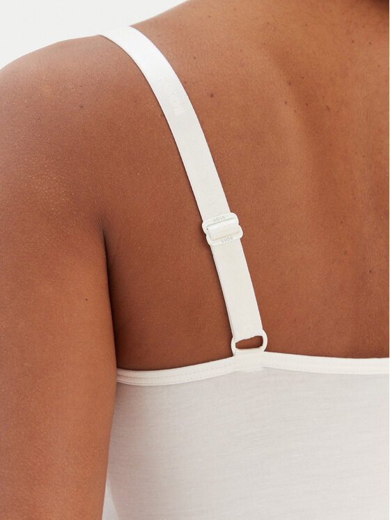 BOSS Boss Topiņš 50515379 Balts Regular Fit