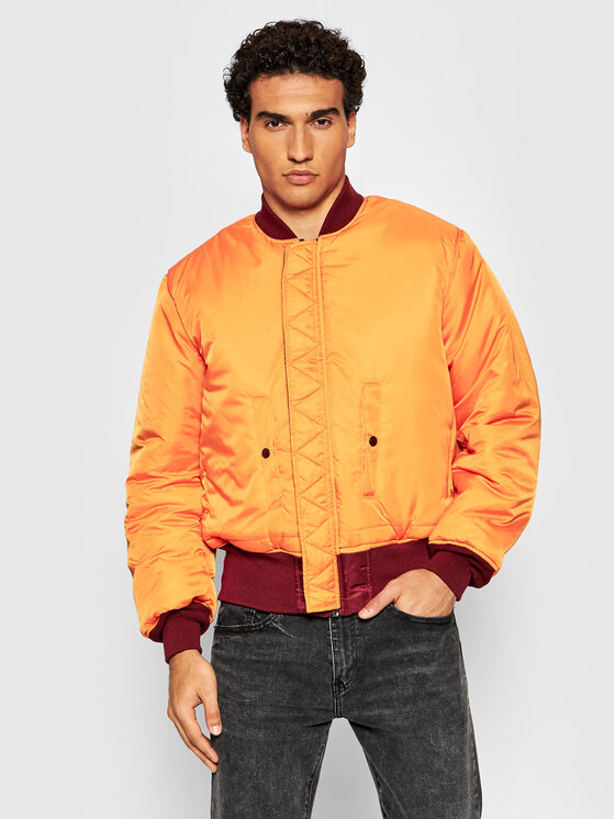 Alpha Industries Alpha Industries Bomberjacke Ma-1 100101 Dunkelrot Regular Fit