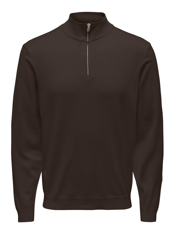 Only & Sons Only & Sons Maglione 22021264 Marrone Regular Fit