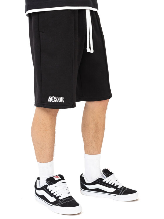 Mercur Mercur Szorty Mural 2 Czarny Basic Fit