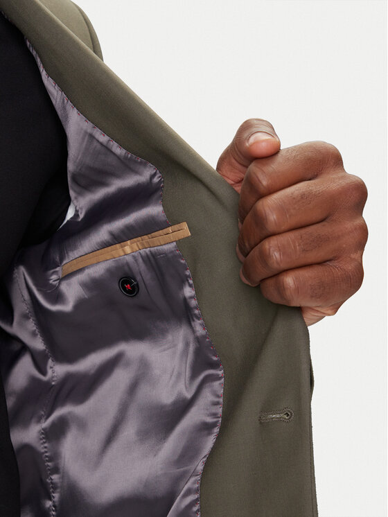 HUGO HUGO Costum Henry/Getlin232X 50530116 Verde Slim Fit