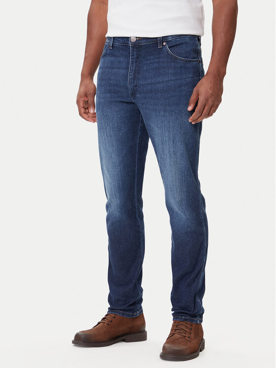 Wrangler Wrangler Jeansy River 112370922 Tmavomodrá Slim Fit