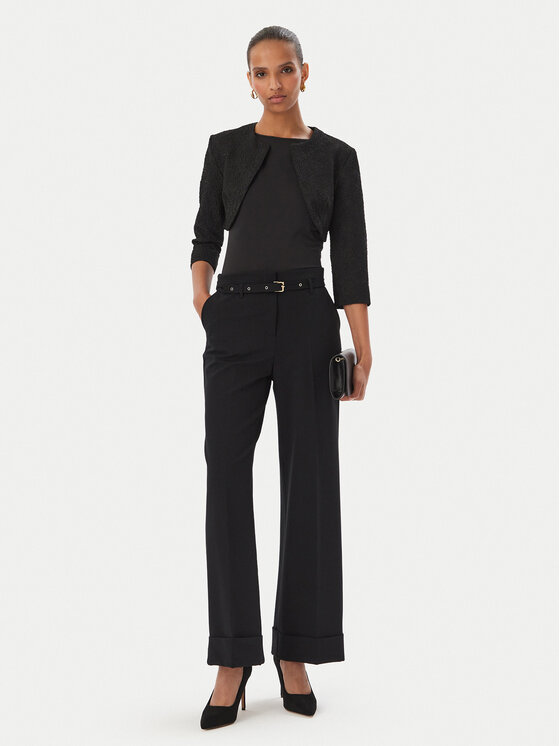 Rinascimento Rinascimento Bolero jaciņa CFC0130375003 Melns Regular Fit