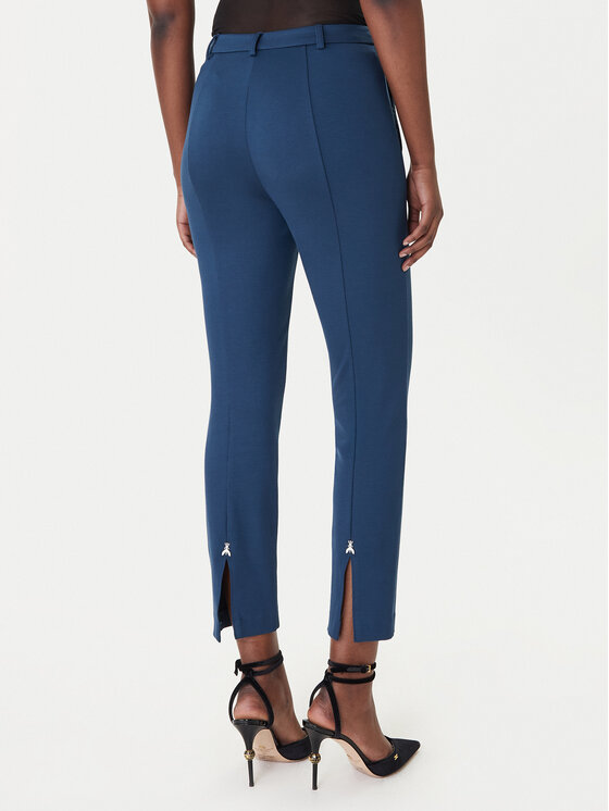 Patrizia Pepe Patrizia Pepe Текстилни панталони 8P082/ A715 Син Slim Fit