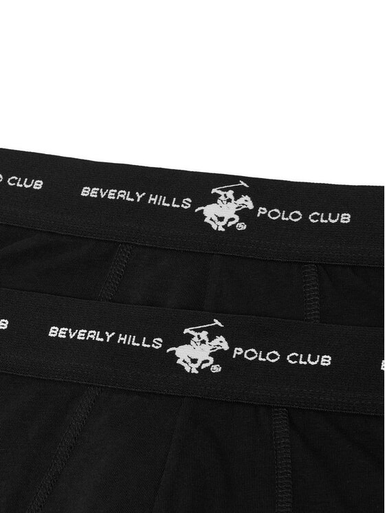 Beverly Hills Polo Club Beverly Hills Polo Club Σετ μποξεράκια 2 τμχ. CEO_ZGW_BHPC_001_AW25_(2-PACK) Μαύρο