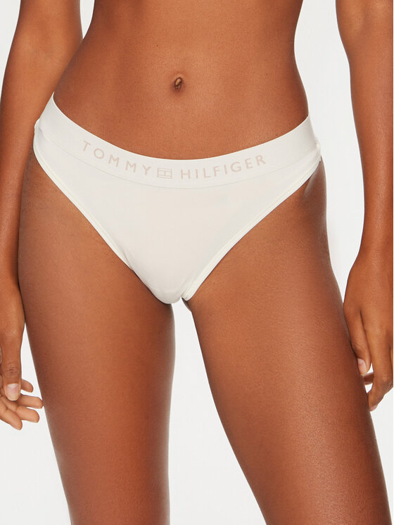 Tommy Hilfiger Tommy Hilfiger Бикини тип прашка UW0UW05510 Екрю