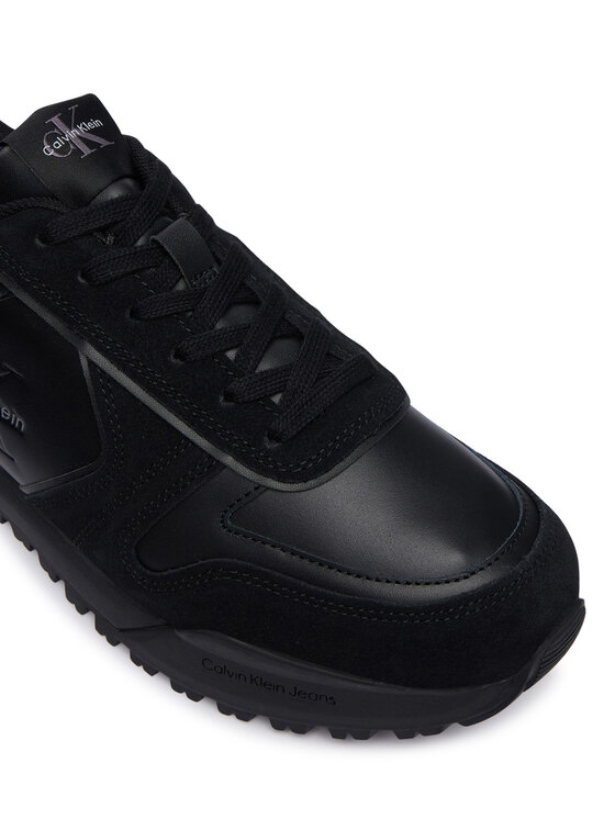Calvin Klein Calvin Klein Αθλητικά Toothy Runner Irregular Lines YM0YM01461 Μαύρο