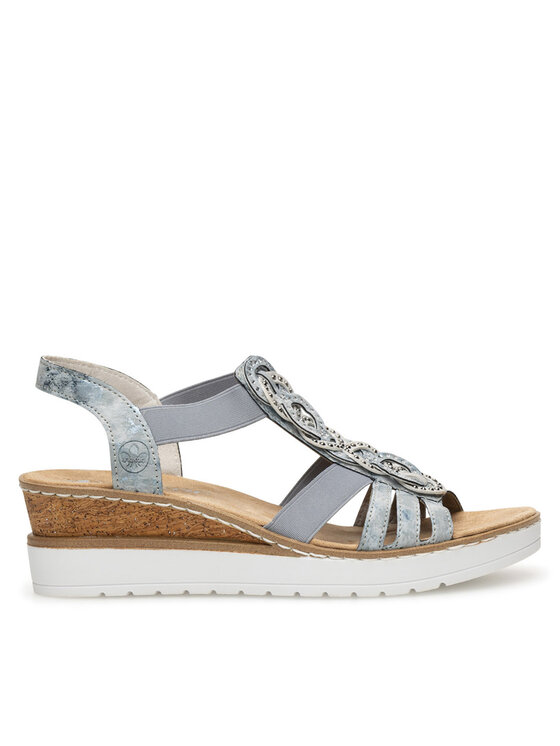 Rieker Rieker Sandalen V38H8-12 Blau