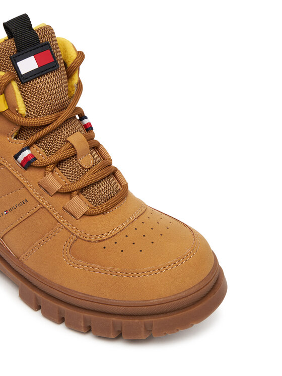 Tommy Hilfiger Tommy Hilfiger Черевики T3X5-34129-1696 S Коричневий