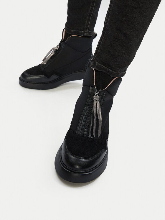 Hispanitas Hispanitas Botine Cervo-I24 HI243654 Negru