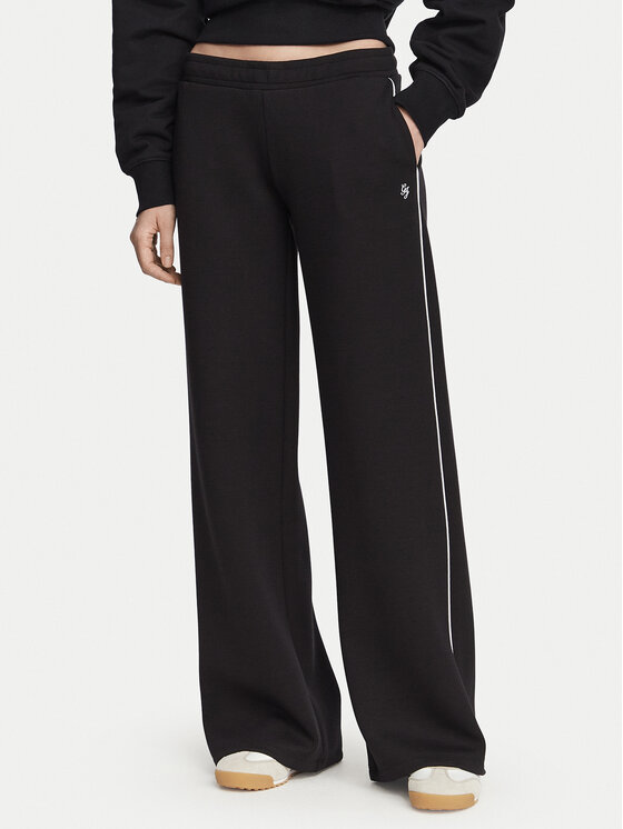 Guess Jeans Pantaloni trening W6RB43 KD122 Negru Regular Fit
