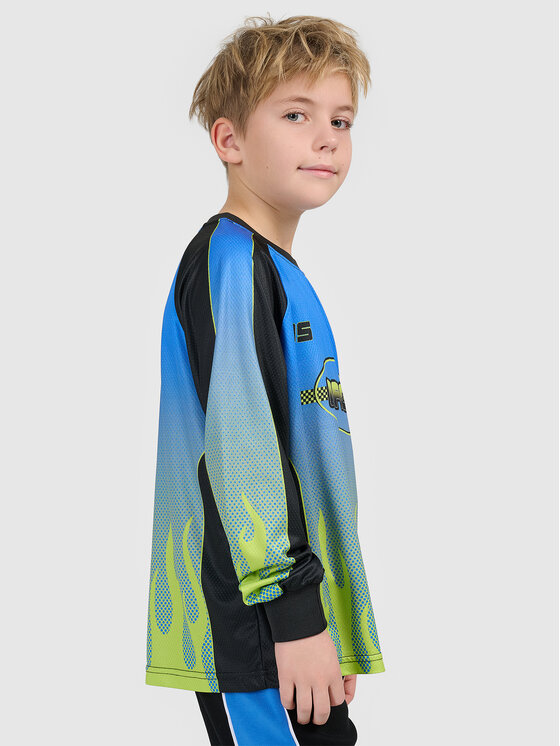 4F 4F Bluza ESPORTS RACING Kolorowy Loose Fit