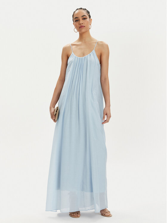 Kontatto Kontatto Sommerkleid B405C Himmelblau Relaxed Fit