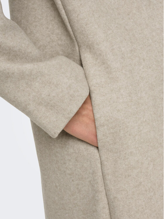 ONLY ONLY Übergangsmantel Emma 15281382 Écru Regular Fit