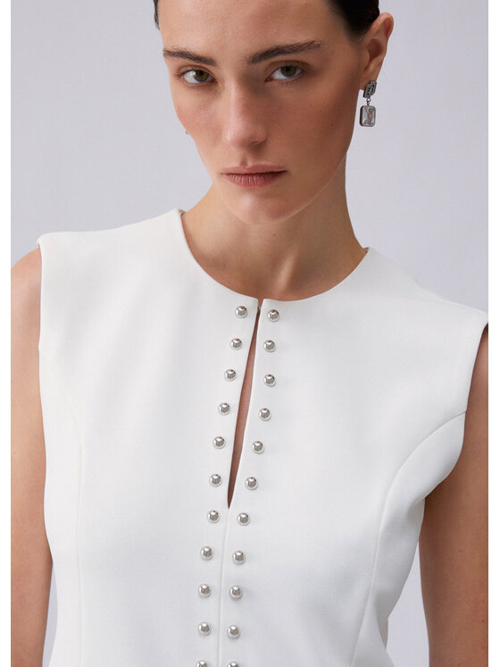 Liu Jo Liu Jo Abito da sera WA6119T2527X0727 Bianco Regular Fit