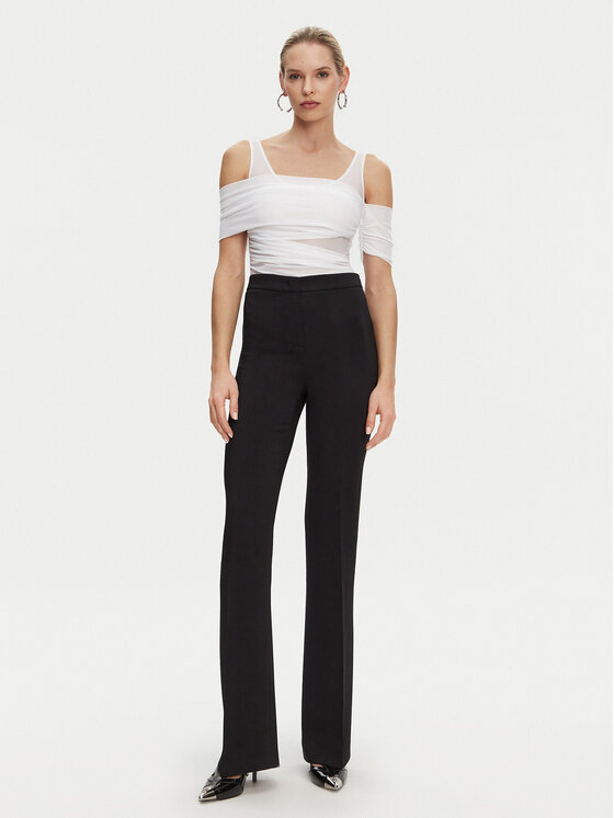 PINKO PINKO Spodnie materiałowe 104690 A213 Z99 Czarny Regular Fit