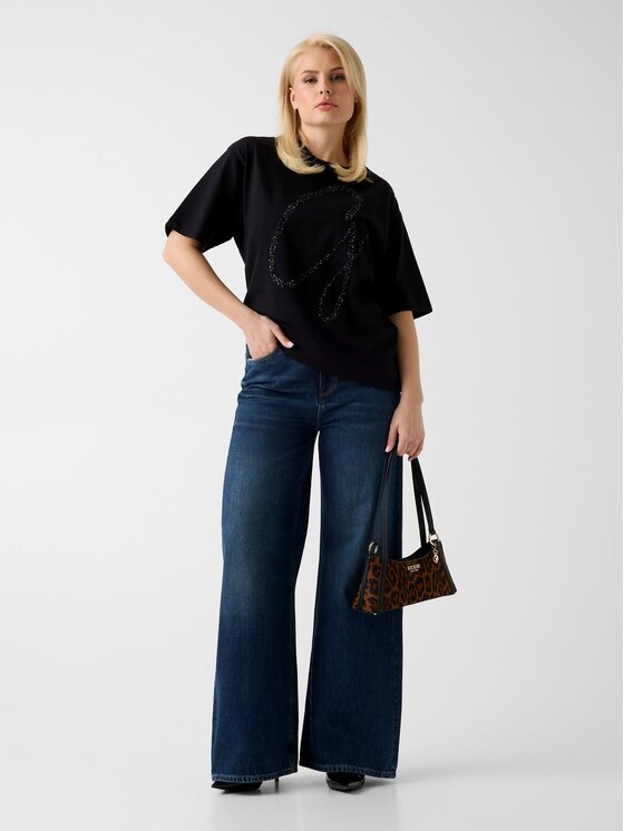 Guess Guess T-shirt 181125 Nero Classic Fit