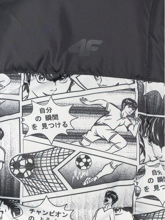 4F 4F Kamizelka OUTERWEAR Biały Oversize