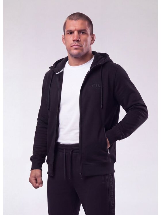 PITBULL PITBULL Bluza ARBOR Czarny Regular Fit