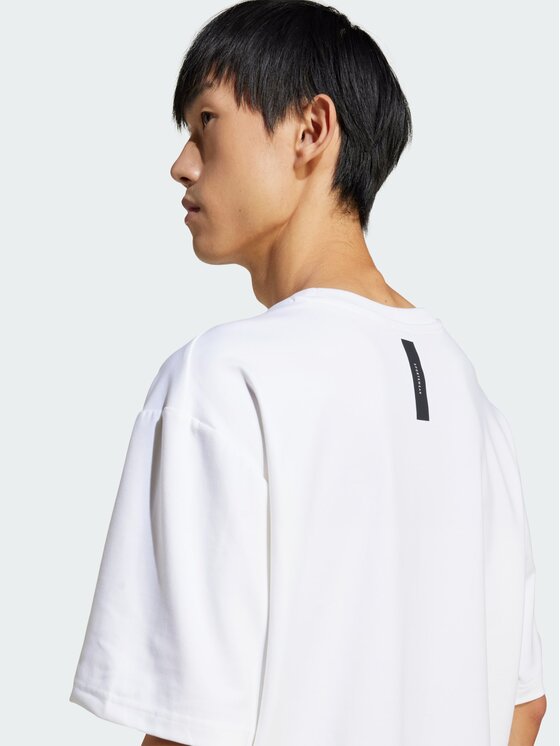 adidas adidas T-Shirt 148047 Biały Loose Fit