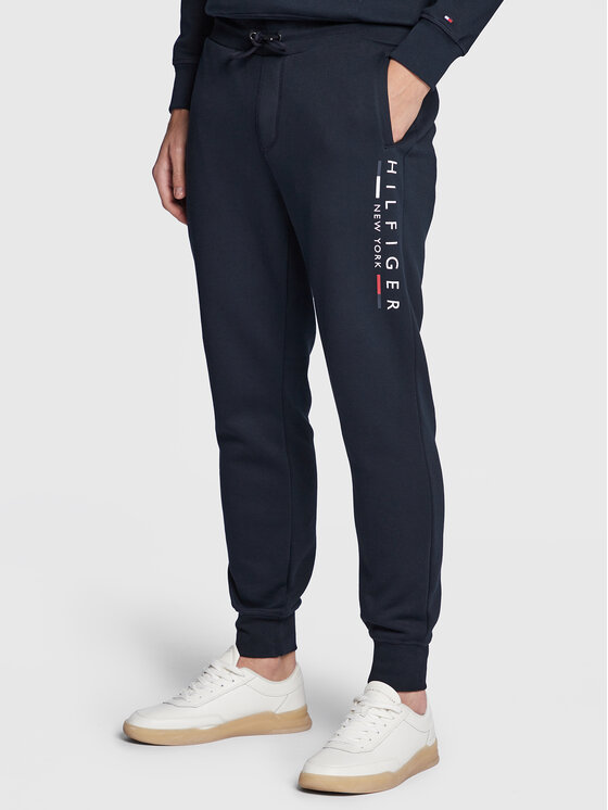 Tommy Hilfiger Tommy Hilfiger Trening New York MW0MW29730 Bleumarin Regular Fit