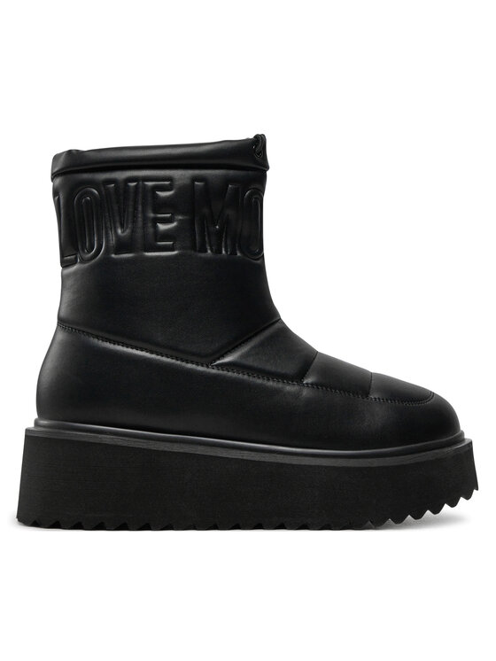 LOVE MOSCHINO LOVE MOSCHINO Botine JA24266I0LIE0000 Negru